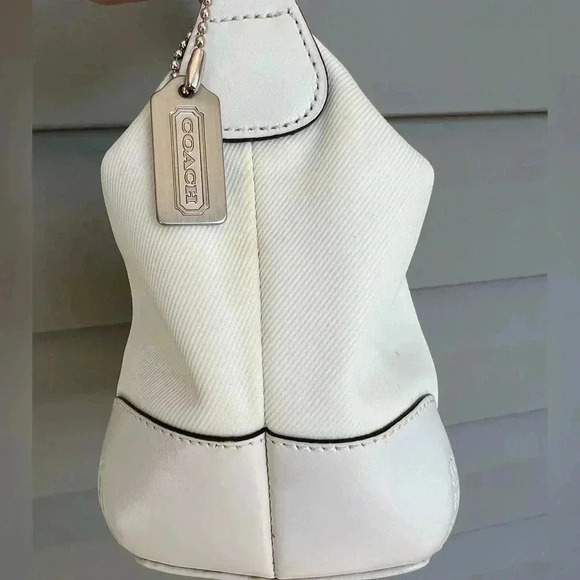 Y2K Coach Off-White Mini Bag - Picture 10 of 12